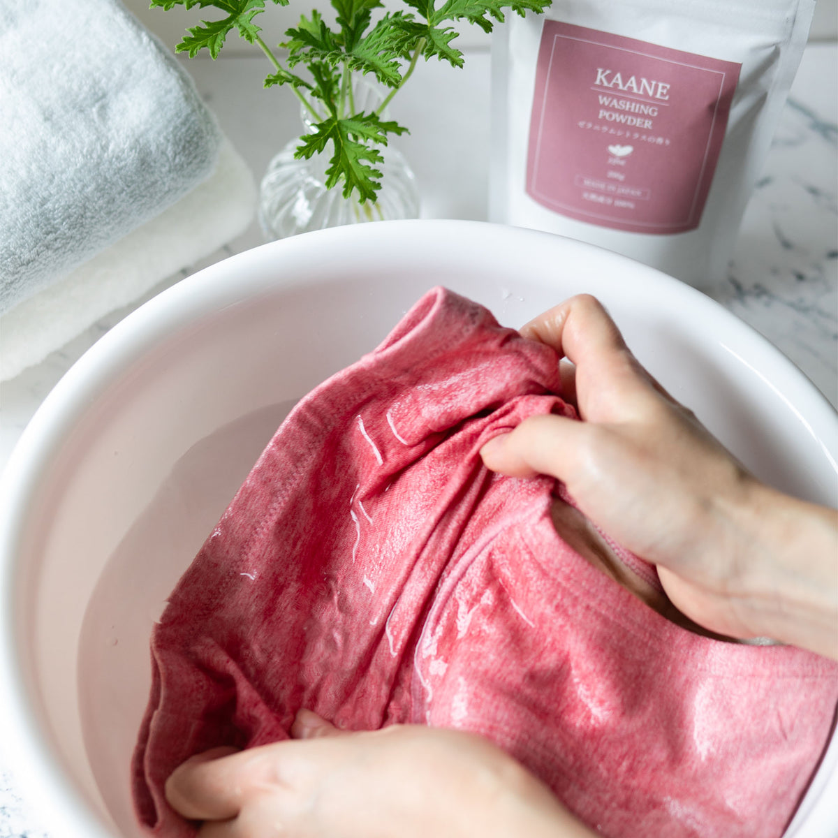 オーガニックコットン吸水ショーツ用つけ置き洗剤 KAANE WASHING POWDER