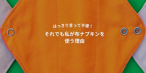 はっきり言って不便！それでも私が布ナプキンを使う理由